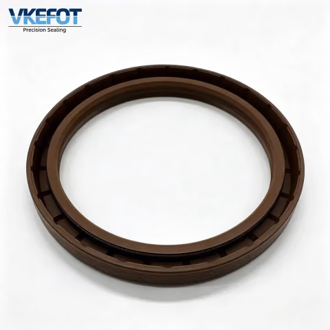 100x132x13mm Brown NBR Oil Seal, In‑Stock For Automotive Sealing 100‑132‑13‑TC‑NBR‑BR‑CUSTOM — photo 3