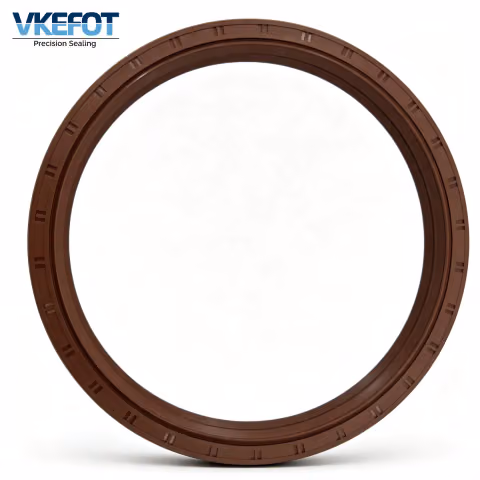 185x210x22mm Rear Wheel Hub Oil Seal OEM DZ90129340063 | Brown NBR Heavy Duty Truck Shaft Seal