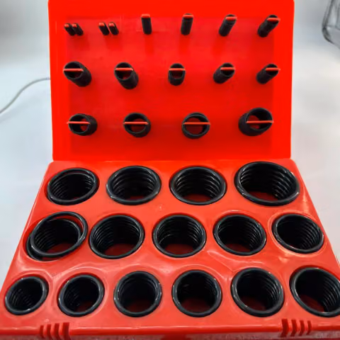 A‑1 O‑Ring Kit 382Pcs NBR70 O Ring Repair Box, Rubber Sealing Rings A1‑ORING‑KIT‑382 — photo 2