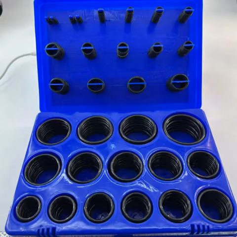 A‑1 O‑Ring Kit 382Pcs NBR70 O Ring Repair Box, Rubber Sealing Rings A1‑ORING‑KIT‑382 — photo 4