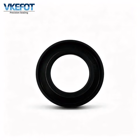 34x56x8.5 SCJY Power Steering Oil Seal NBR Black With Yellow PTFE SCJY-345685-NBR — photo 2