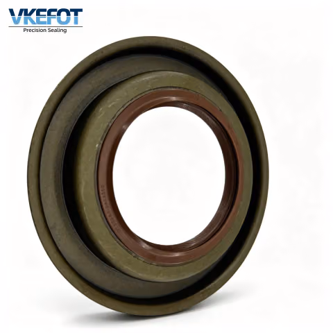 80x141x12/22mm Differential Pinion Shaft Oil Seal, NBR Brown, QINGTE SKU-20260824-8290 — photo 3