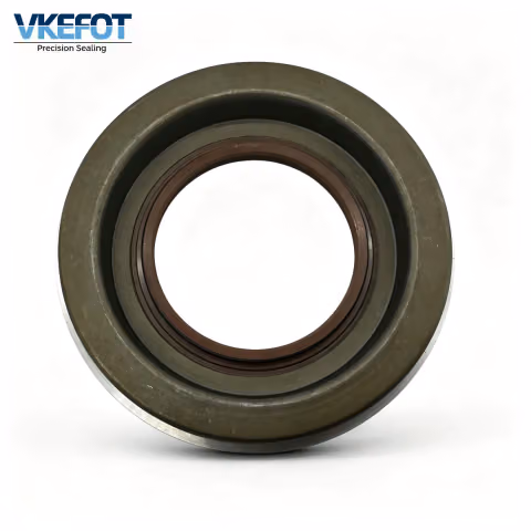 80x141x12/22mm Differential Pinion Shaft Oil Seal, NBR Brown, QINGTE SKU-20260824-8290 — photo 2