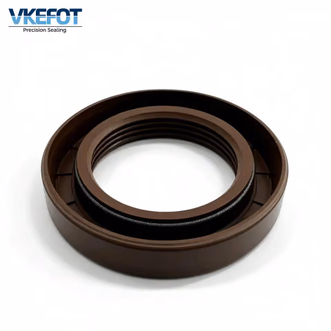 TC 50x72x12 mm Double Lip Oil Seal tc-50-72-12-nbr-brown — photo 2