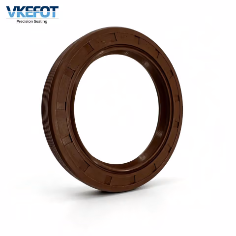 65x90x12mm TG Type Outer Rib Double‑lip FKM Oil Seal Brown Shaft Oil TG‑65‑90‑12‑FKM — photo 4