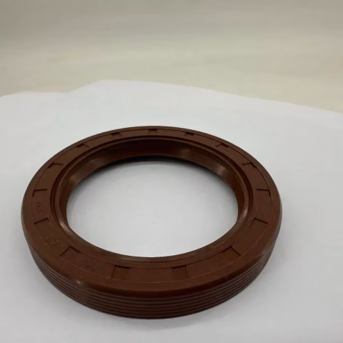 65x90x12mm TG Type Outer Rib Double‑lip FKM Oil Seal Brown Shaft Oil TG‑65‑90‑12‑FKM — photo 4