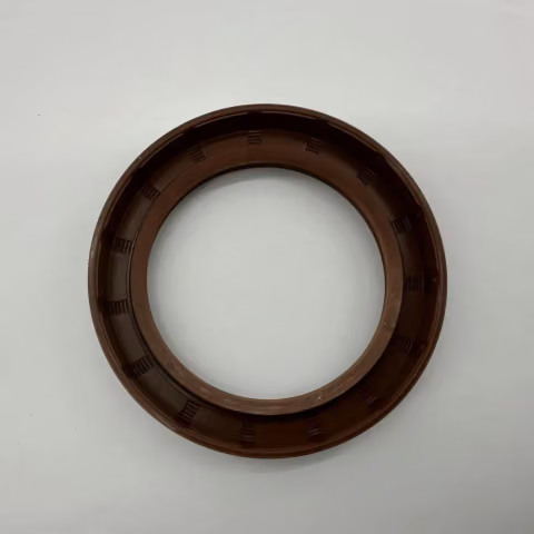65x90x12mm TG Type Outer Rib Double‑lip FKM Oil Seal Brown Shaft Oil TG‑65‑90‑12‑FKM — photo 2
