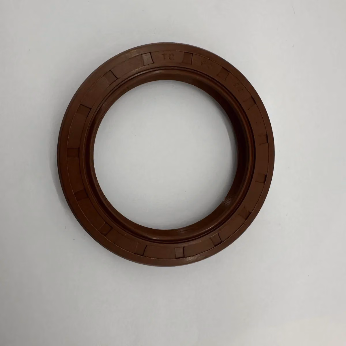 65x90x12mm TG Type Outer Rib Double‑lip FKM Oil Seal Brown Shaft Oil TG‑65‑90‑12‑FKM — main photo
