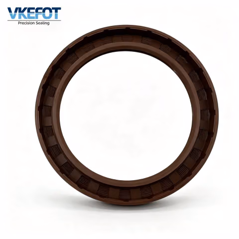 100x130x12mm Rotary Shaft Oil Seal, Brown NBR Nitrile Rubber VKEFOT-100-130-12-NBR — photo 3