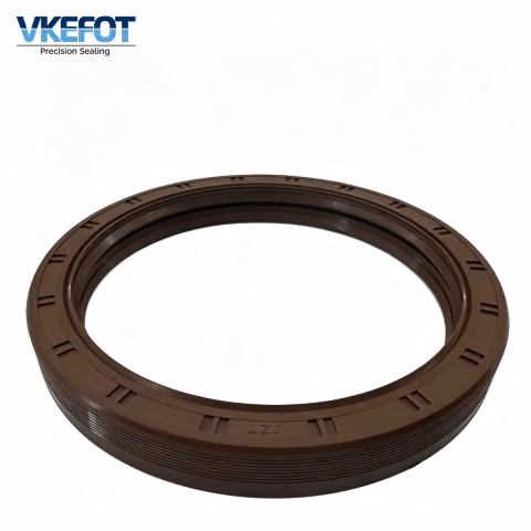 115x140x16mm Rear Crankshaft Oil Seal, Brown FKM/NBR, Engine Crank VKEFOT-115-140-16-CRANK — photo 3