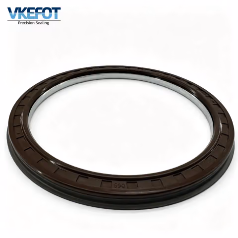 125x148x8.1mm Crankshaft Oil Seal FKM FPM, OEM 20518642 | Volvo Heavy Truck Engine Shaft Seal | VKEFOT
