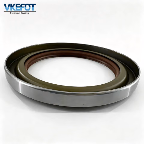 133.35x186x22mm NBR Maintenance Free Rear Wheel Hub Oil Seal for FAW VKEFOT-133.35-186-22-NBR — photo 3