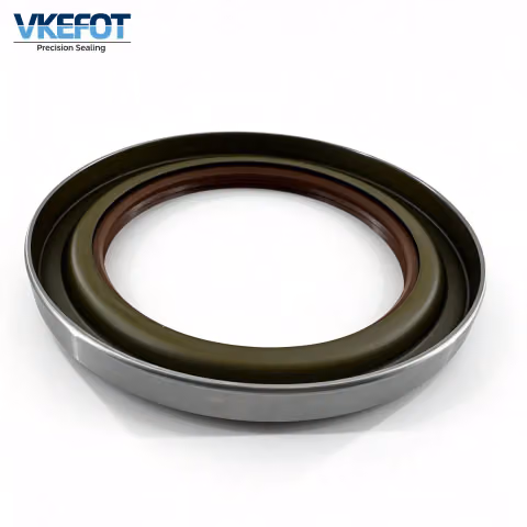 133.35x186x22mm NBR Maintenance Free Rear Wheel Hub Oil Seal for FAW VKEFOT-133.35-186-22-NBR — photo 2