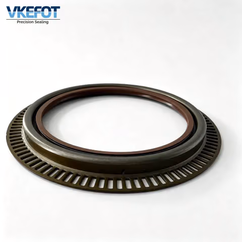 145x175x205x15mm Rear Wheel Oil Seal NBR — Heavy Truck Hub Seal VKEFOT-145-175-205-15-NBR — photo 2