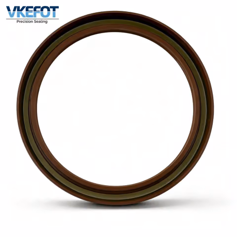 155x185x13/14mm Double Lip Oil Seal NBR with Spring — Auto Shaft Seal VKEFOT-155-185-13-14-NBR — photo 3