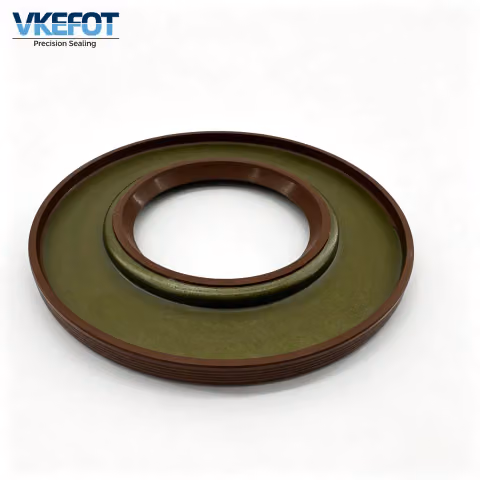 56x112x8/10mm Stepped Double Lip Oil Seal VKEFOT-56-112-8-10-NBR — photo 2
