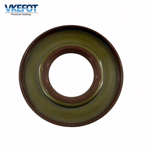 57x124x12/14mm Stepped Double Lip Truck Oil Seal, Brown NBR VKEFOT-57-124-12-14-NBR — photo 4