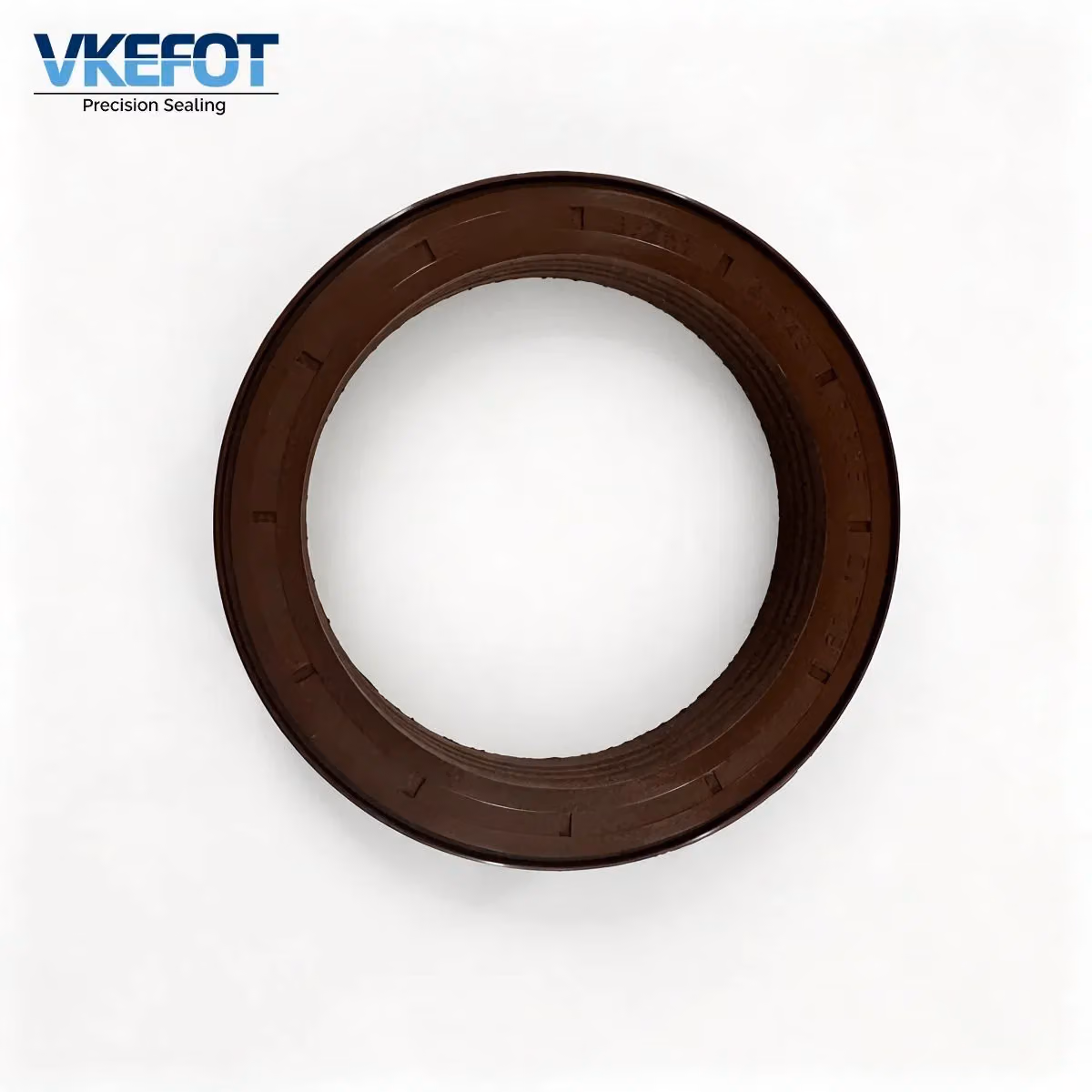 82.5x108x9/19mm Stepped Double Lip Oil Seal, Brown NBR VKEFOT-82.5-108-9-19-NBR — main photo