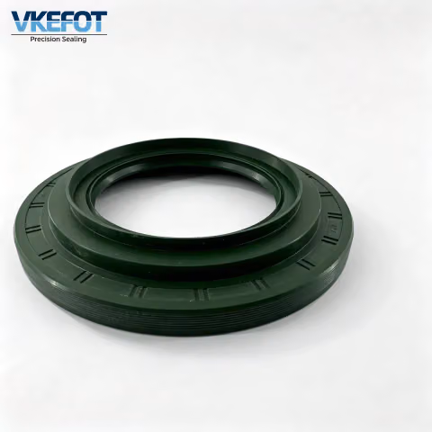 94x165x12/26mm Threaded Skeleton Oil Seal NBR Green for Rear Axle VKEFOT-94-165-12-26-NBR — photo 3