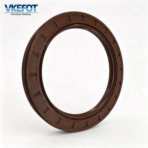 95x125x12mm Rotary Shaft Oil Seal, Brown NBR | Automotive Aftermarket Shaft Seal | VKEFOT