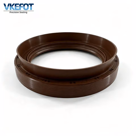 95x125x14-27.5mm Double Lip Front Differential Pinion Oil Seal NBR Brown