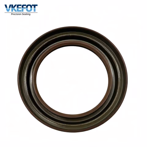 95x132x12/25.5mm Front Hub Oil Seal, Brown NBR VKEFOT-95-132-12-25.5-NBR — photo 3