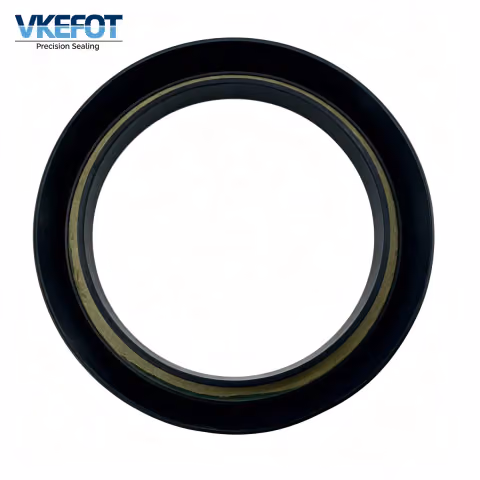 98x130.5x12mm Crankshaft & Rear Wheel Oil Seal, NBR Black VKEFOT-98-130.5-12-NBR — photo 2