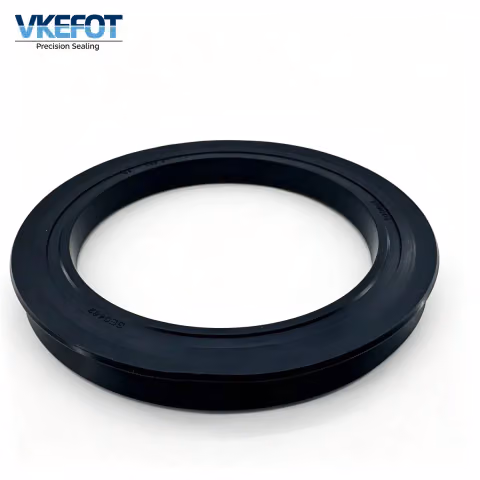 98x130.5x12mm Crankshaft & Rear Wheel Oil Seal, NBR Black VKEFOT-98-130.5-12-NBR — photo 3