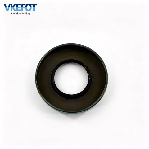 CR 32x63.7x9.5mm NBR Oil Seal Green For Auto Repair VKEFOT-CR-32-63.7-9.5-NBR — photo 2