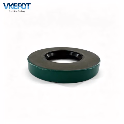 CR 32x63.7x9.5mm NBR Oil Seal Green For Auto Repair VKEFOT-CR-32-63.7-9.5-NBR — photo 3