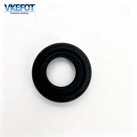VKEFOT DC 17x30x7 mm NBR Double-Lip Spring-Reinforced Oil Seal, Black VKEFOT-DC-17-30-7 — photo 2