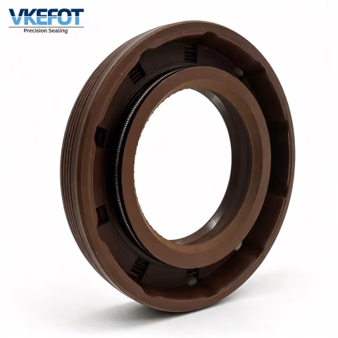 HTGR 30x50x8mm NBR Internal Skeleton Oil Seal For Automotive VKEFOT-HTGR-30-50-8-NBR — photo 4