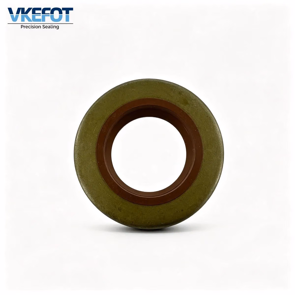 SA 35x62x10mm Metal Cased Double Lip Oil Seal NBR Brown For Automotive VKEFOT-SA-35-62-10-NBR — main photo