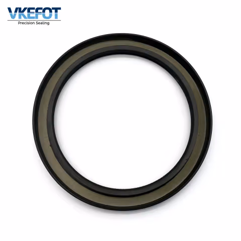 VKEFOT BH1965E crankshaft front oil seal 108x135x9 mm, rear view with garter spring and marking
