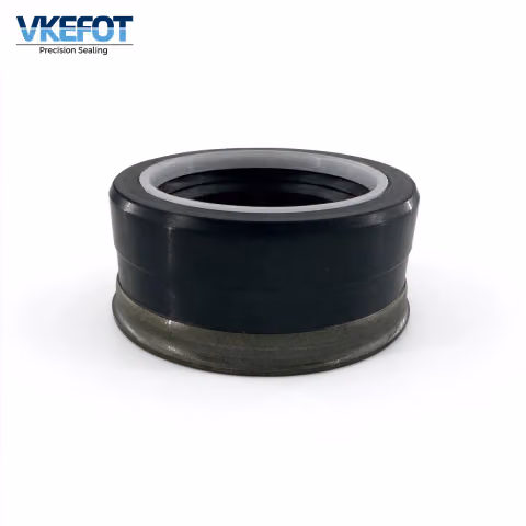 32x45x8.5/18.7 mm power steering and hydraulic oil seal, sealing lip and garter spring detail