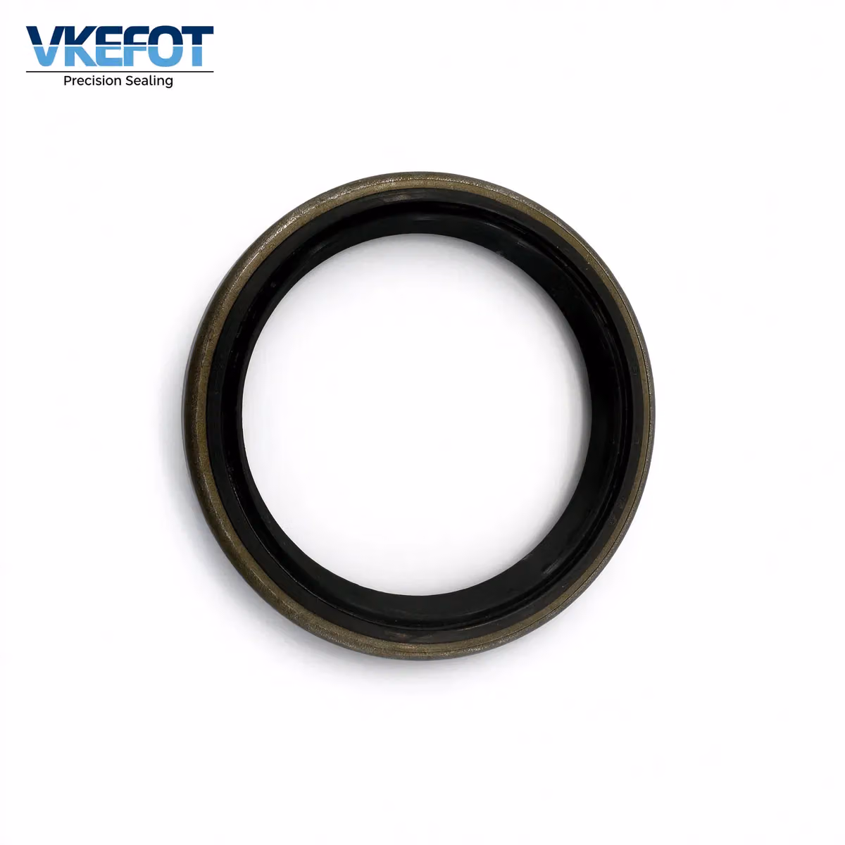 45x55x7.5 mm rotary shaft oil seal in NBR, TB profile, front view