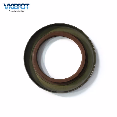 48x73x7 mm wheel hub oil seal, side profile showing 7 mm width