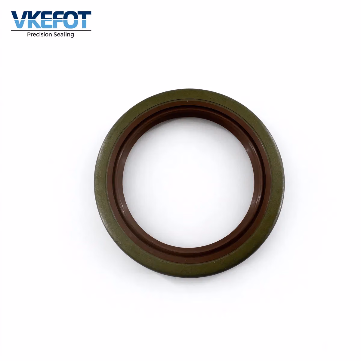 52x70x9 mm wheel bearing oil seal in NBR, TB profile, front view