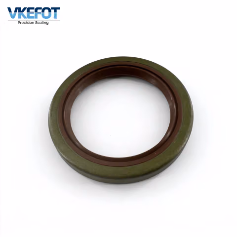 52x70x9 mm wheel bearing oil seal, sealing lip and garter spring detail