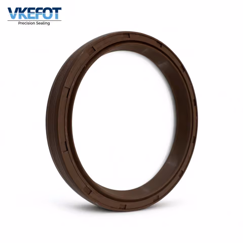 53x63x8 mm rotary shaft oil seal, sealing lip and garter spring detail