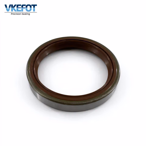 65x80x12 mm double lip shaft oil seal, sealing lip and garter spring detail