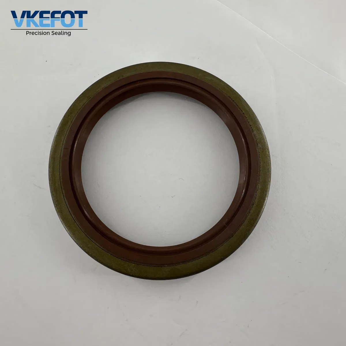 68x90x10 mm rotary shaft oil seal in NBR, TA profile, front view