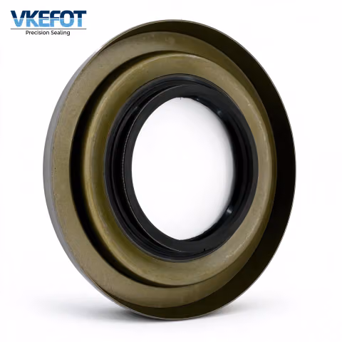 70x135x14/18 mm rear axle wheel hub oil seal, sealing lip and garter spring detail