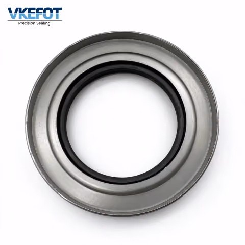 80x124x10/26 mm wheel hub oil seal, side profile showing 10 mm width