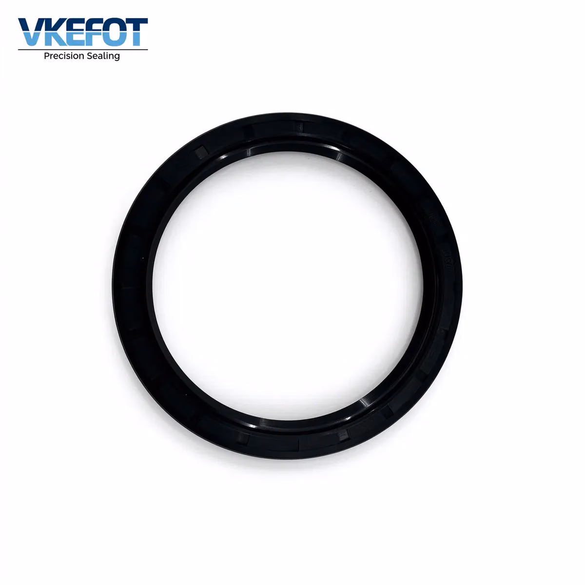91x111x9 mm wheel hub oil seal in NBR, TC profile, front view