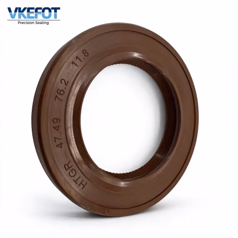 47.49x76.2x11.8 mm rotary shaft oil seal, sealing lip and garter spring detail