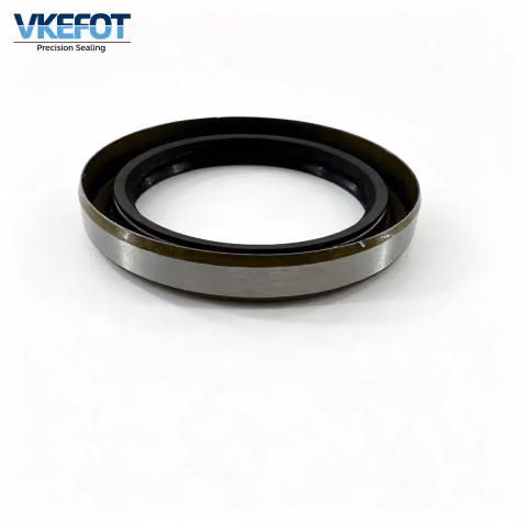 TB 44x59x9mm Metal Cased Double Lip Oil Seal NBR Black VKEFOT-TB-44-59-9-NBR — photo 3