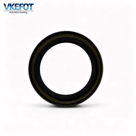 TB 44x59x9mm Metal Cased Double Lip Oil Seal NBR Black VKEFOT-TB-44-59-9-NBR — photo 2