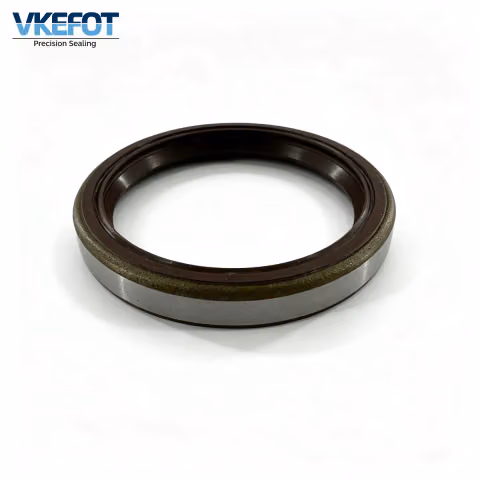 TB 45x54x7mm Metal Cased Double Lip Oil Seal NBR Brown VKEFOT-TB-45-54-7-NBR — photo 4