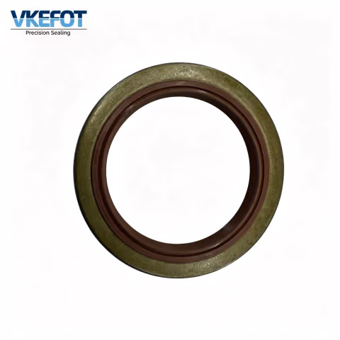 VKEFOT TB 65x90x13 mm NBR Flanged Metal Shell Double Lip Crankshaft Rear Shaft Oil Seal for Automotive Engine